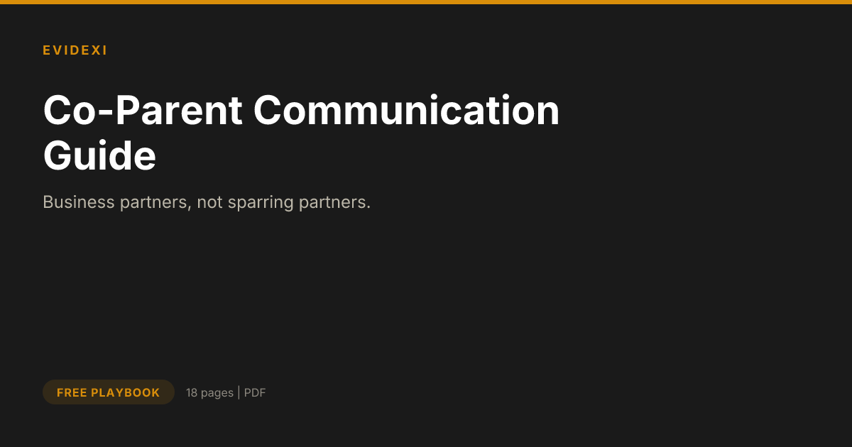 Co-Parent Communication Guide